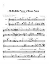 All Hail the Power of Jesus' Name (instrument parts)