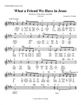 What a Friend We Have in Jesus (Guitar lead sheet)